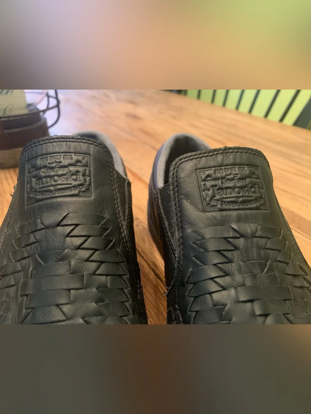 Nike SB Zoom Air Stefan Janowski Slip-On RM Crafted Woven Black Nike AR4883-001
